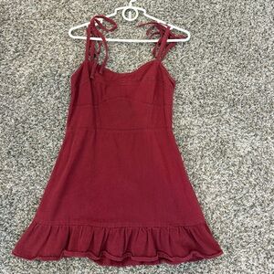 Maroon Dress